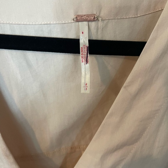 Free People Beige Relaxed Fit Jumpsuit - Picture 9 of 11